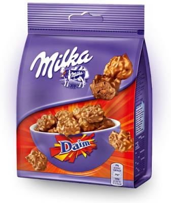 Milka Daim Snax 145 грамм