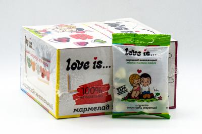 Мармелад жевательный Love is Мята-Лимон-Лайм 20 гр