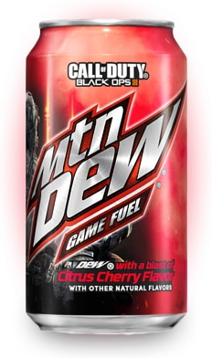 Mountain Dew Game Fuel Citrus Cherry Soda